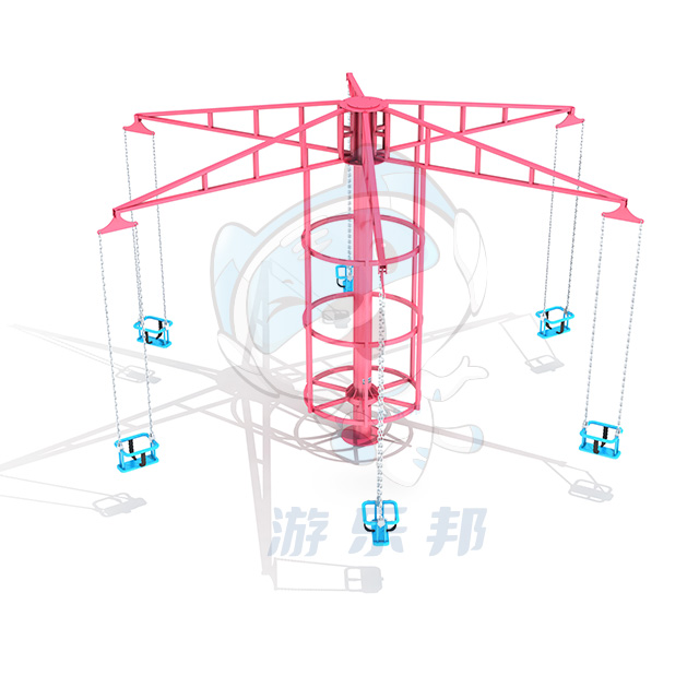 無動力游樂設備廠家介紹：無動力旋轉飛椅